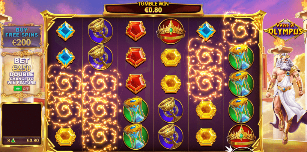 gates of olympus slot screen