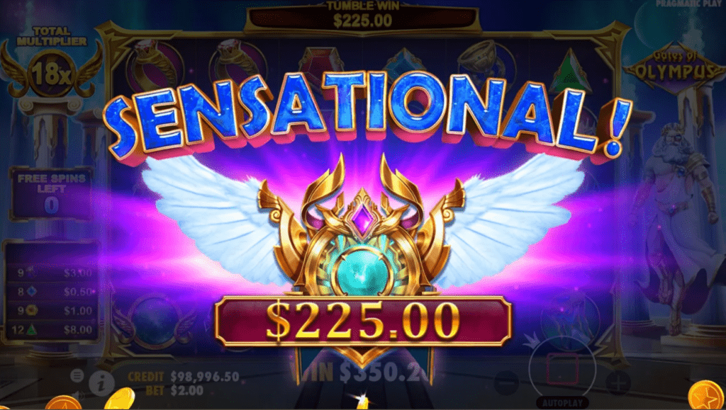 gates of olympus slot win